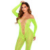 Бодистокинг Leg Avenue Crotchless Footless Lingerie Bodystocking One Size Neon Green