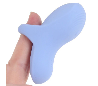 Вибратор на палец FUZU Sensa Skin Activated Fingertip Vibe – Pastel Blue, сенсорное управление, 8 режимов