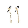 Зажимы для сосков Liebe Seele Rose Pendant Nipple Clamps Gold