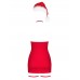 Сорочка Obsessive Kissmas chemise red L/XL