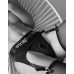 Трусы для страпона с подвязками для чулок Strap-On-Me REBEL HARNESS - XS