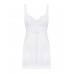 (SALE) Сорочка Obsessive Amor Blanco underwire chemise & thong white S/M