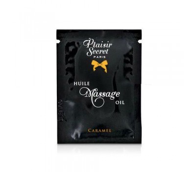 Пробник массажного масла Plaisirs Secrets Caramel (3 мл)