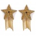 Пестис-звезды с бахромой JSY Nipple Sticker RT236112 Gold, стикеры