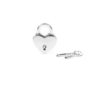 Замочек Liebe Seele Heart Shape Padlock Silver (2 шт)