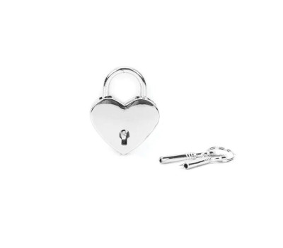 Замочек Liebe Seele Heart Shape Padlock Silver (2 шт)
