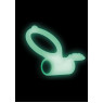 Эрекционное кольцо Dorcel Power Clit White PHOSPHO