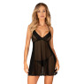 Пеньюар и трусики Obsessive Latinesa babydoll & thong XL/2XL