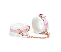 Поножи Liebe Seele White & Pink Fairy Leather Ankle Cuffs