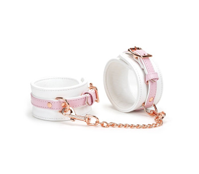 Поножи Liebe Seele White & Pink Fairy Leather Ankle Cuffs
