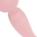 Вибромассажер Good Vibes Only - SIMI Double-Sided Wand Vibrator Soft Silicone - Pink