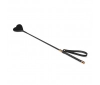 Шлепалка Liebe Seele Black Organosilicon Riding Crop