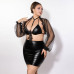 Платье JSY P61159 Black Plus Size