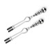Зажимы для сосков Bedroom Fantasies: Nipple Clamps with Beaded Chain - Silver