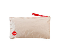 Сумка для секс-игрушек Fun Factory TOYBAG M, золотистая, на молнии, 25x12 см