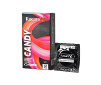 Презервативы Holographic Recare Delay Candy Condoms 12 шт, пролонгирующий эффект, конфетный аромат Презервативы Holographic Recare Delay Candy Condoms 12 шт, пролонгирующий эффект, конфетный аромат