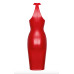 Платье Noir Handmade F354 Red powerwetlook dress - L