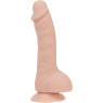 Фаллоимитатор ADDICTION - BRAD 7.5" Dildo With Balls, Beige