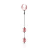 Металлические вагинальные шарики Rosy Gold - Nouveau Kegel Balls, вес 376гр, диаметр 2,8см
