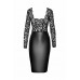 Платье Noir Handmade F295 Euphoria lace and wetlook midi dress - 3XL