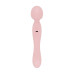 Вибромассажер Good Vibes Only - SIMI Double-Sided Wand Vibrator Soft Silicone - Pink