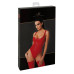 Боди Noir Handmade F352 Red powerwetlook body - XXL