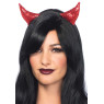 Leg Avenue Sequin devil horns Red