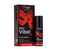 Жидкий вибратор Orgie - Sexy Vibe! Hot (15 мл)