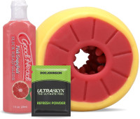 Набор для минета Doc Johnson GoodHead Grapefruit Blowjob Set - Yellow