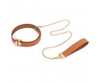 Поводок LOCKINK Tied Collar with Leash Set - Brown