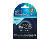 Презервативы MyONE Snug 3 Sampler шт, картонная коробка (мятая упаковка!!!)