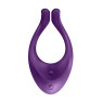 Вибратор для пар Partner Multifun 1 Lila, 3 независимых мотора, многофункциональный