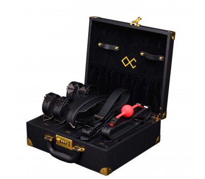 БДСМ-набор LOCKINK Moonlight Treasure Chest - Black Set