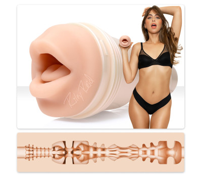 Мастурбатор Fleshlight Girls: Riley Reid - Insomnia, со слепка ротика, очень нежный
