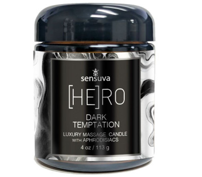 Массажная свеча Sensuva RO Dark Temptation Massage Oil Candle 113г