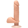 Фаллоимитатор Doc Johnson The D - Perfect D - Vibrating 7 Inch With Balls - ULTRASKYN