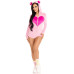 Комбинезон "Сладкий мишка" Leg Avenue Sweetheart Bear Velvet Romper M