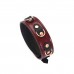 Ошейник с поводком Liebe Seele Wine Red Collar and Leash