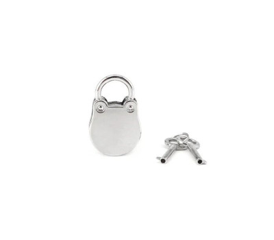 Замочек Liebe Seele Frog Shape Padlock Silver (2 шт)
