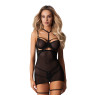 Бэби-долл Obsessive Arrowel Black chemise S/M