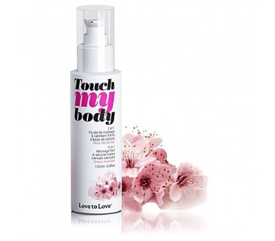 Распродажа! Массажный гель и смазка Love To Love TOUCH MY BODY Cherry Blossom (100 мл) срок 02.2023