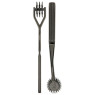 Колесо Вартенберга игольчатое на 3 ряда зубцов Doc Johnson Kink- Spike - Solid Metal Pinwheel - 3 Wh