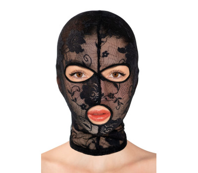 Капюшон для БДСМ Fetish Tentation Patterned fishnet hood