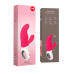Вибратор-кролик Fun Factory MISS BI pink/white, 2 независимых мотора, диаметр 4,2 см