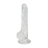 Прозрачный фаллоимитатор Alive Jelly Dildo Lusty (мятая упаковка!!!)
