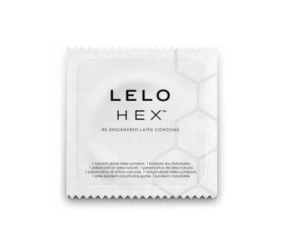 Презерватив LELO HEX Condoms Original Sachet Презерватив LELO HEX Condoms Original Sachet
