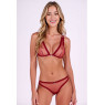 Комплект Passion BELISSANA SET burgundy XL