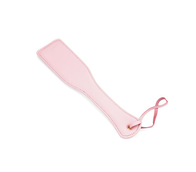 Паддл Liebe Seele White & Pink Leather Paddle