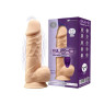 Фаллоимитатор с вибрацией SilexD Norman Vibro Flesh (Model 1 size 8,5") LRS (упаковка от 8'' модели)