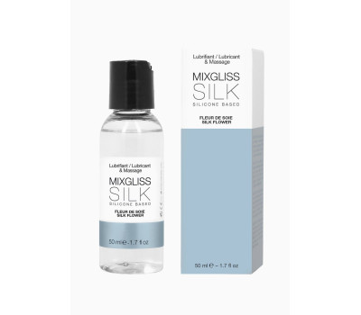 Лубрикант на силиконовой основе MixGliss SILK - FLEUR DE SOIE (50 мл) (мятая упаковка!!!)